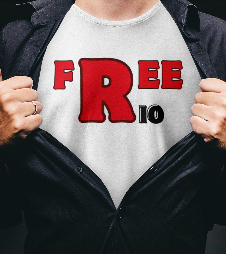 Peeta Mellark Free Rio Da Yung Rose Bold Red Letters T-Shirt