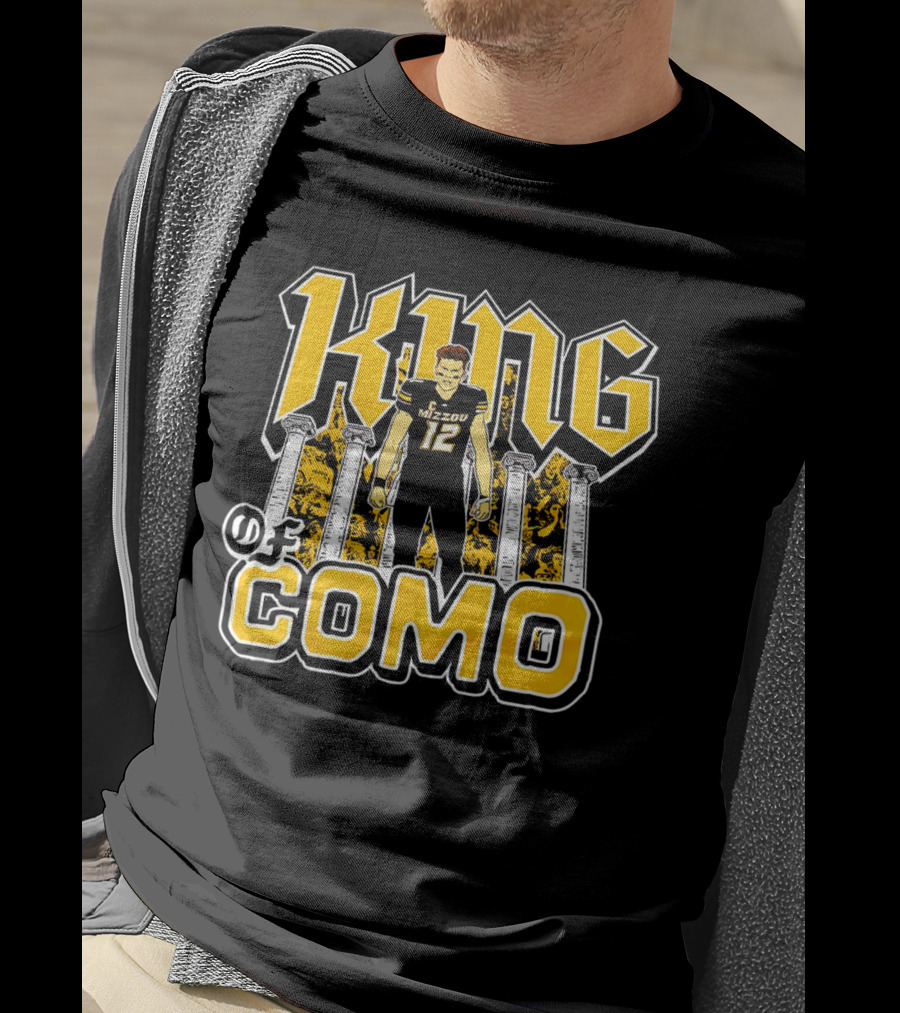 King Of CoMo Mizzou 12 Football T-Shirt