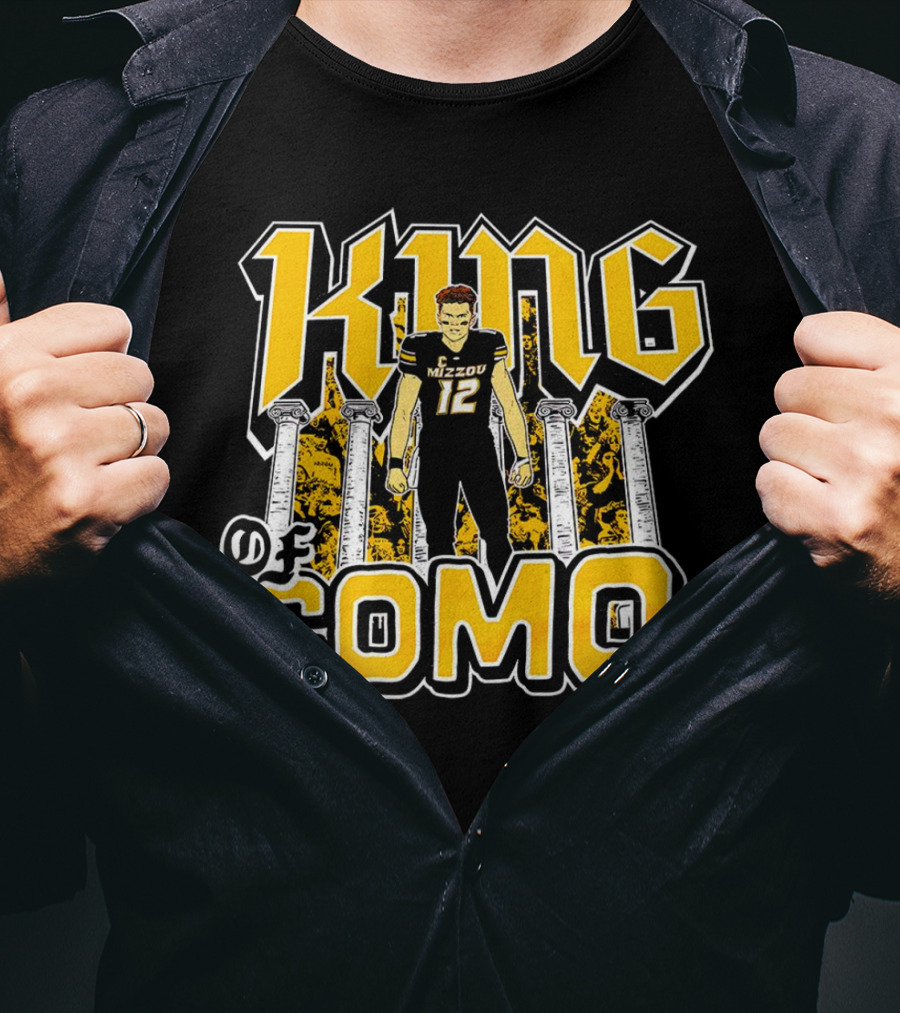 King Of CoMo Mizzou 12 Football T-Shirt