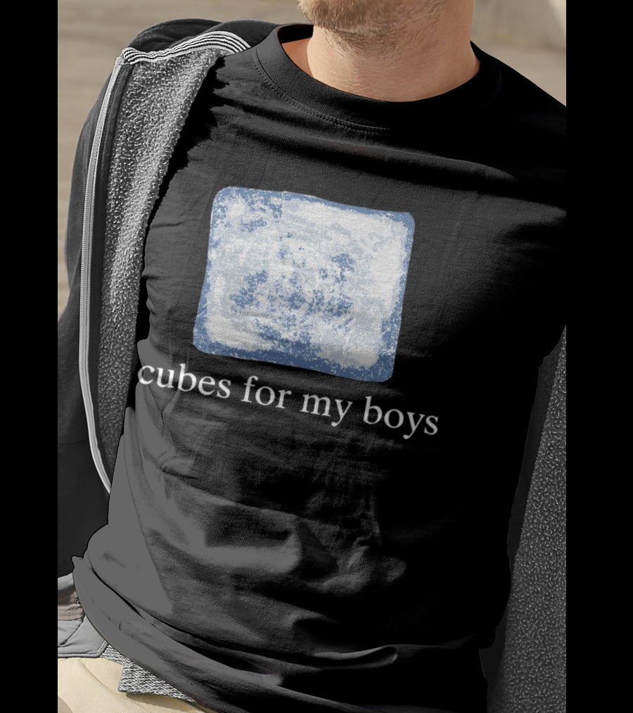 Cubes For My Boys Ice Block T-Shirt