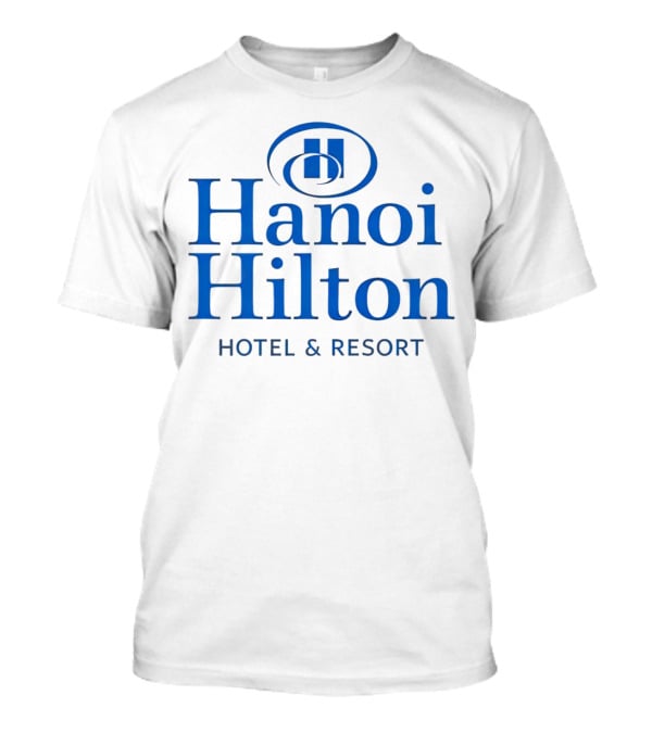 Hanoi Hilton Hotel And Resort Logo Emblem T-Shirt