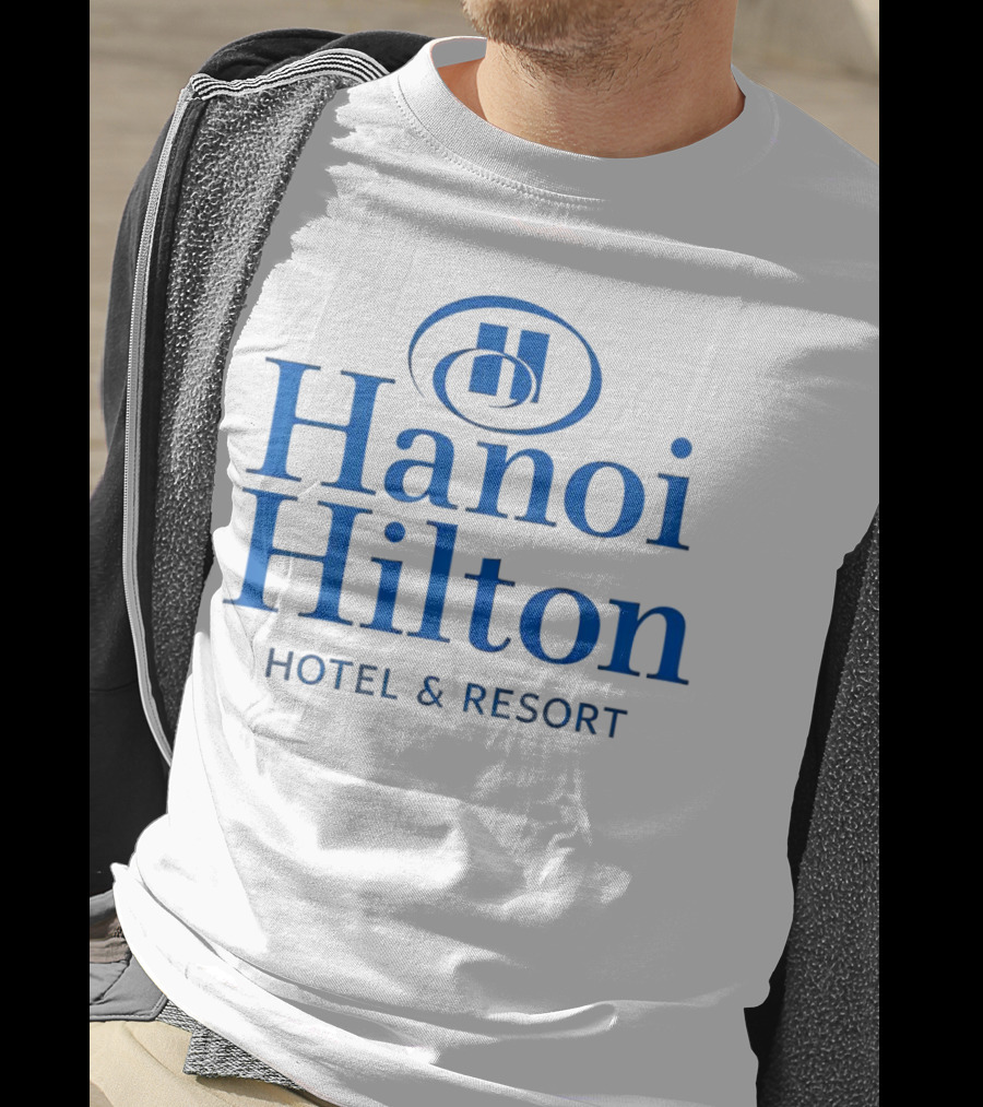 Hanoi Hilton Hotel And Resort Logo Emblem T-Shirt