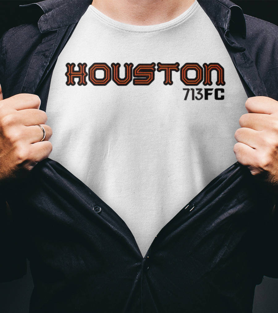 HOUSTON 713 FC Soccer Fan Gear T-Shirt