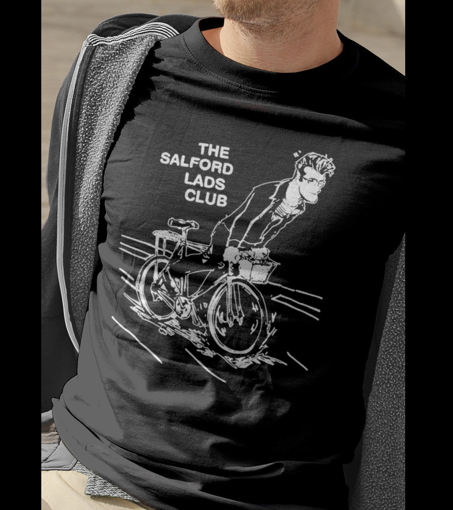 The Smiths Morrissey Salford Lads Club Cycling T-Shirt