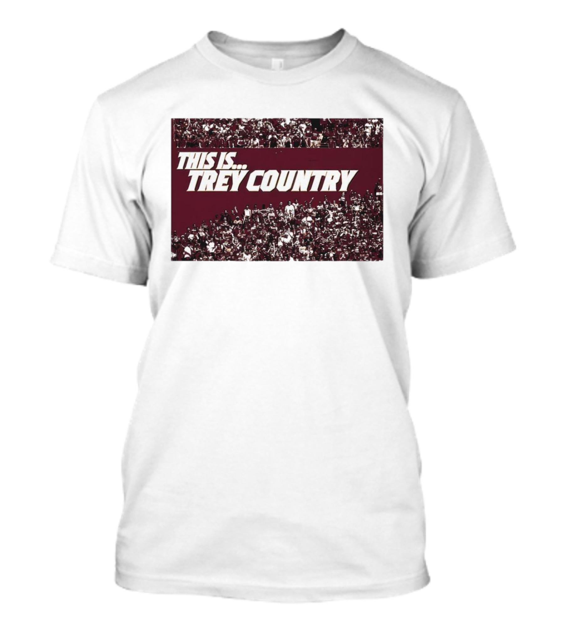 This Is Trey Benson Country Football Fan Crowd Scene T-Shirt
