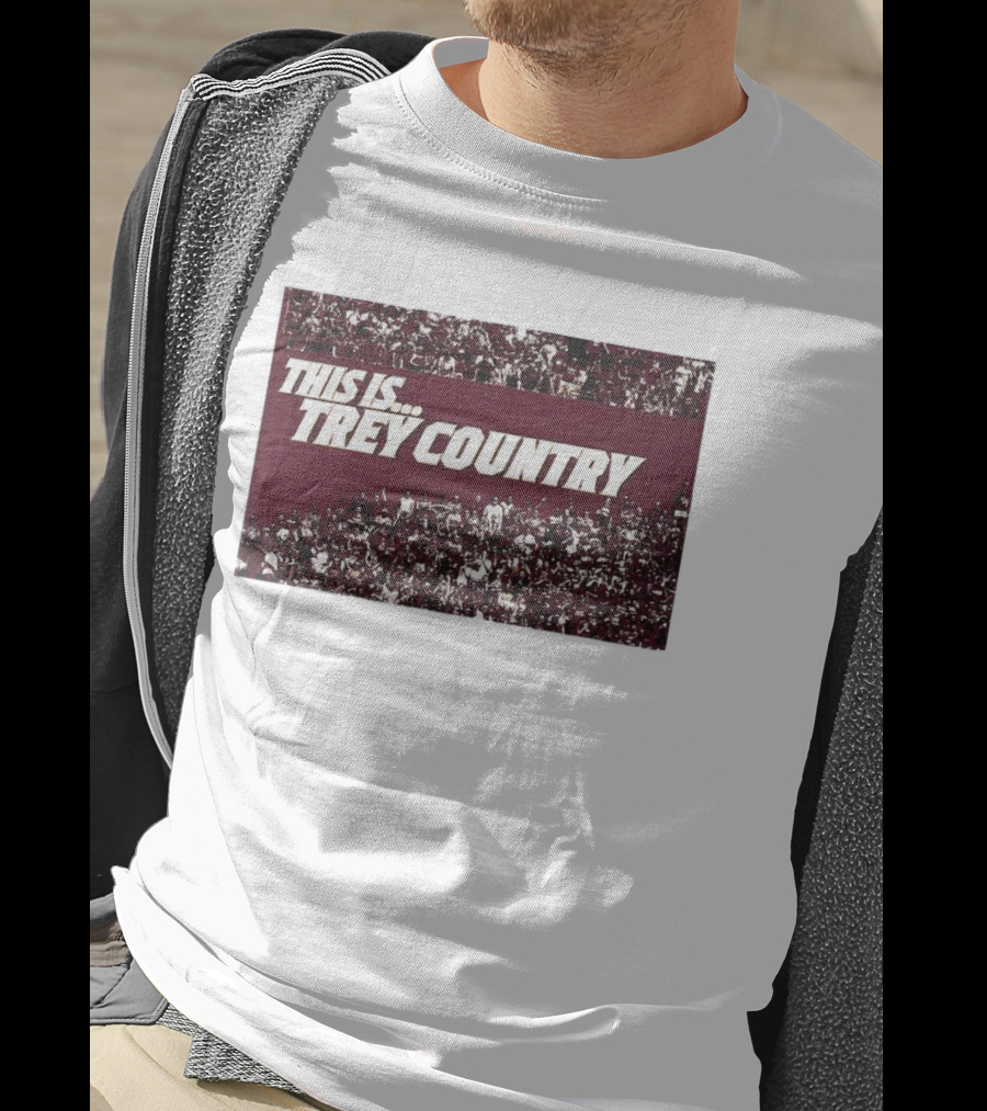 This Is Trey Benson Country Football Fan Crowd Scene T-Shirt