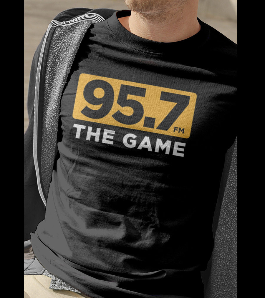95.7 FM The Game Radio Station T-Shirt