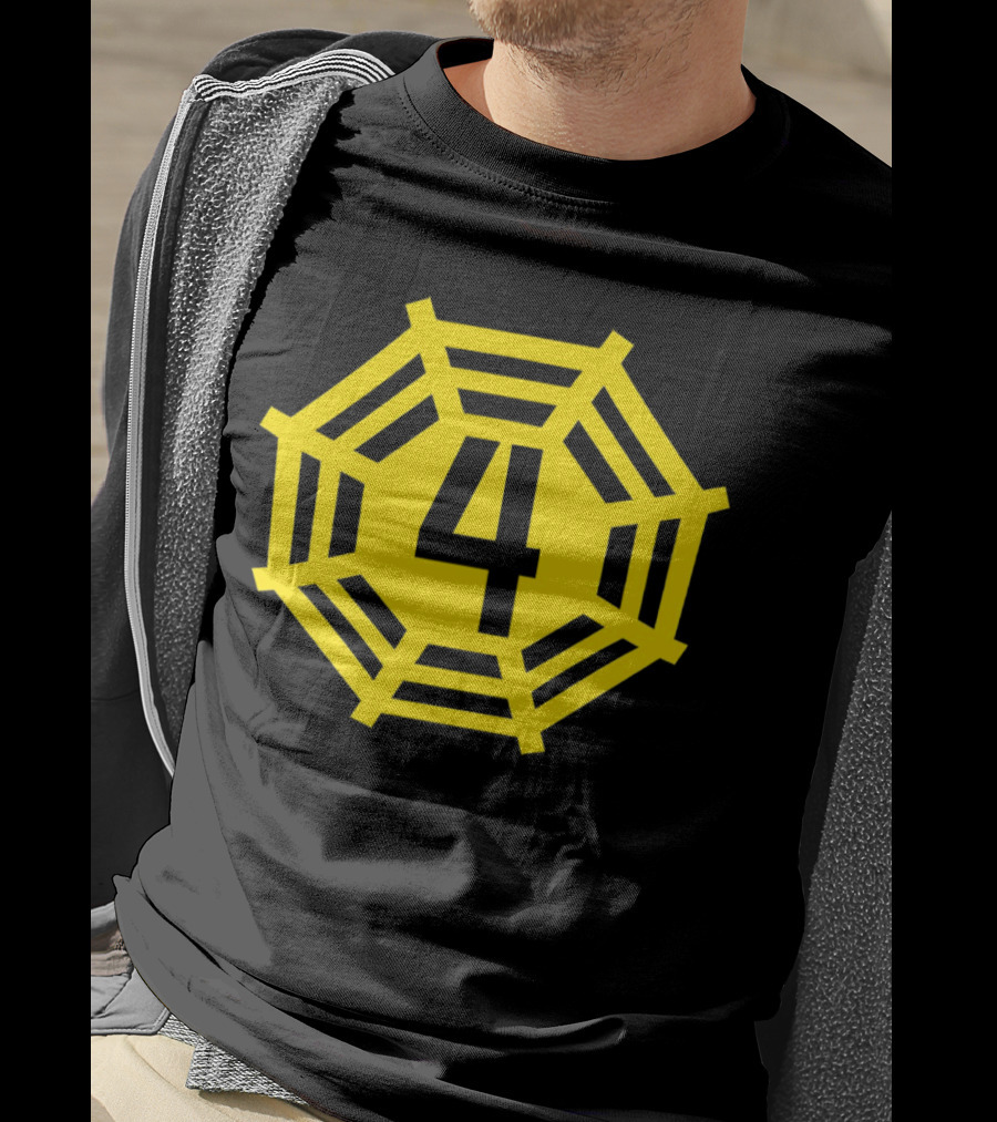Oregon Ducks Football Number 4 Spence Dharma Initiative T-Shirt