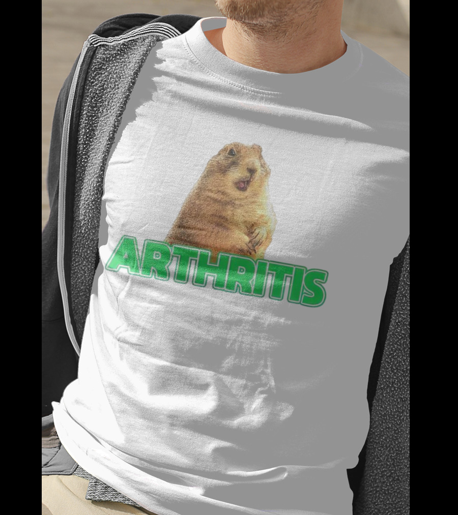 Arthritis Prairie Dog Silly Expression T-Shirt
