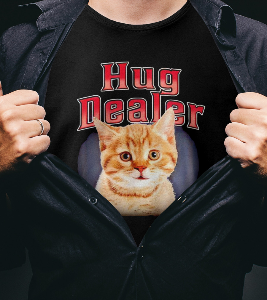 Hug Dealer Cat T-Shirt