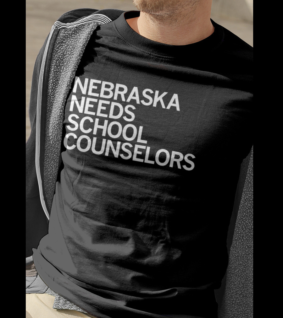 Nebraska Needs School Counselors T-Shirt