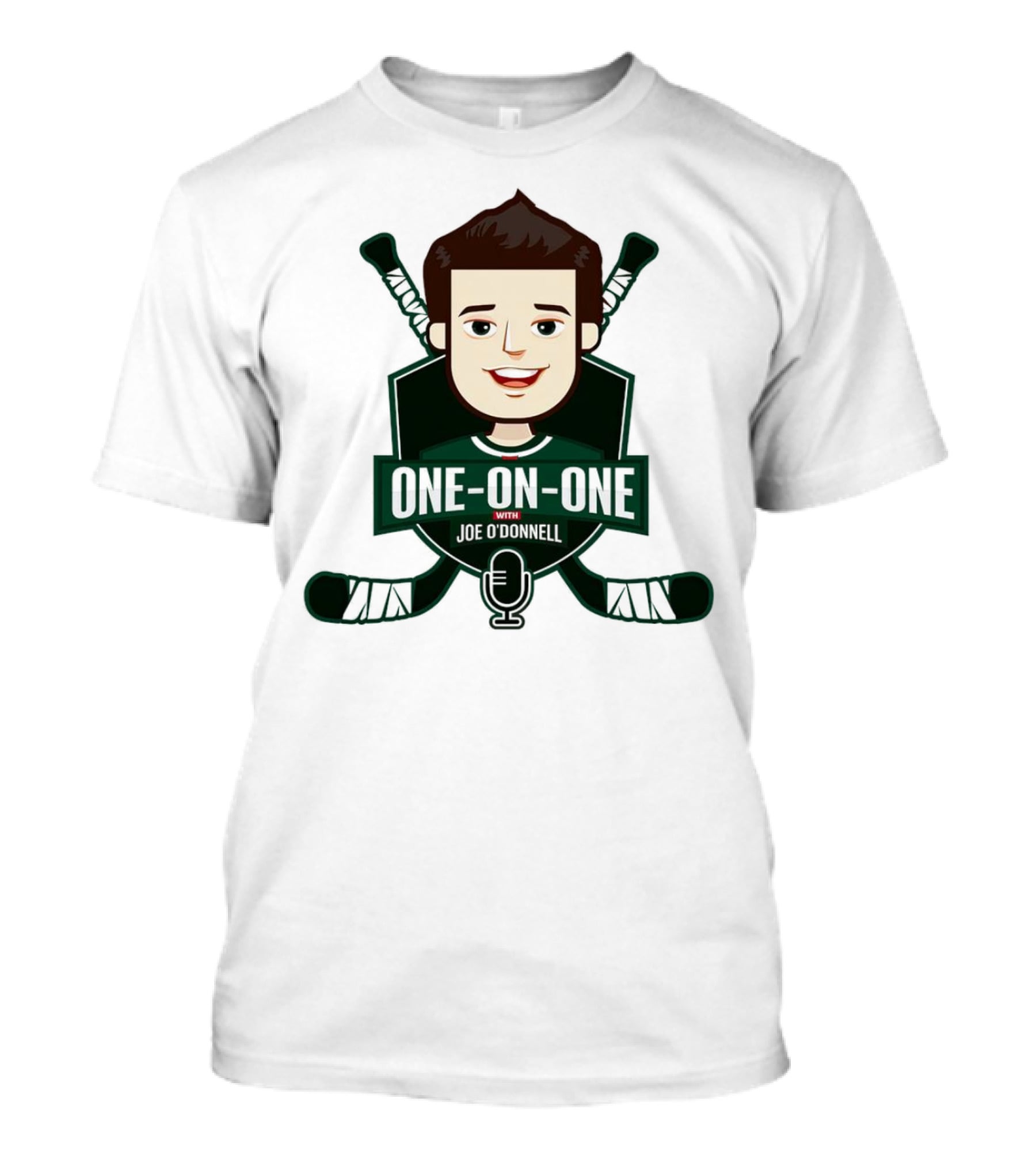One On One With Joe O’Donnell Minnesota Wild Hockey Podcast T-Shirt