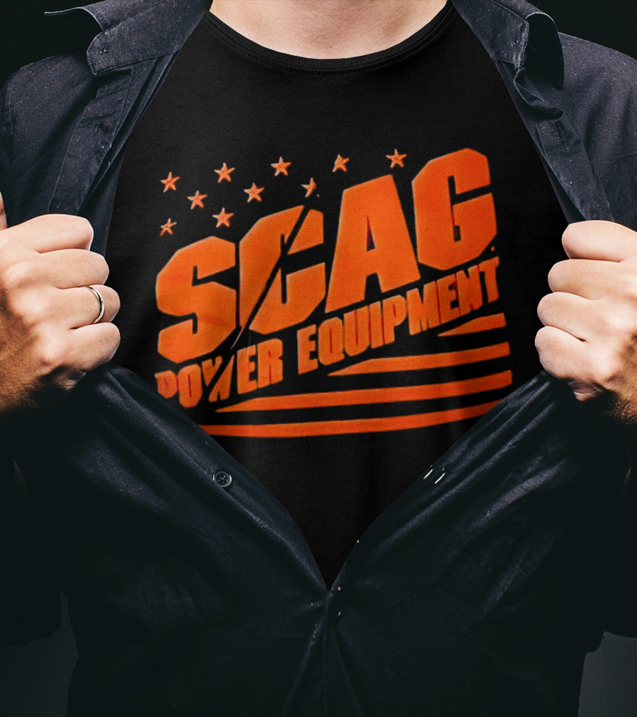 SCAG Power Equipment Flag T-Shirt