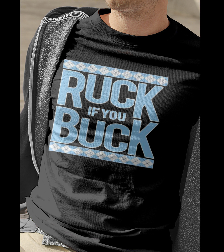 North Carolina Tar Heels Kaimon Rucker Ruck If You Buck Argyle T-Shirt