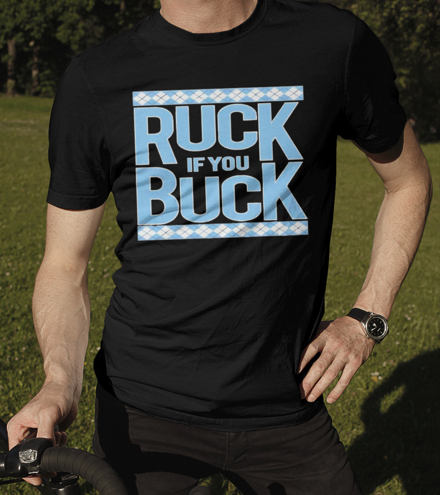 North Carolina Tar Heels Kaimon Rucker Ruck If You Buck Argyle T-Shirt