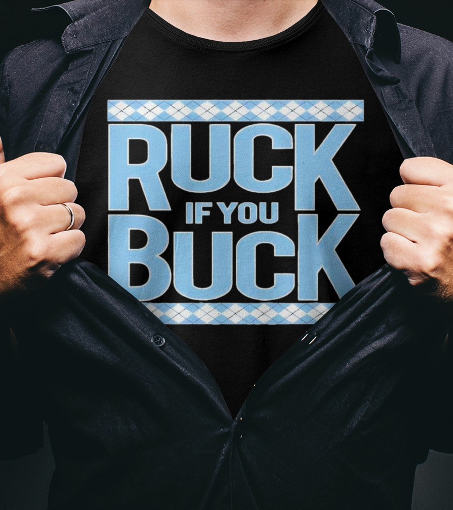 North Carolina Tar Heels Kaimon Rucker Ruck If You Buck Argyle T-Shirt