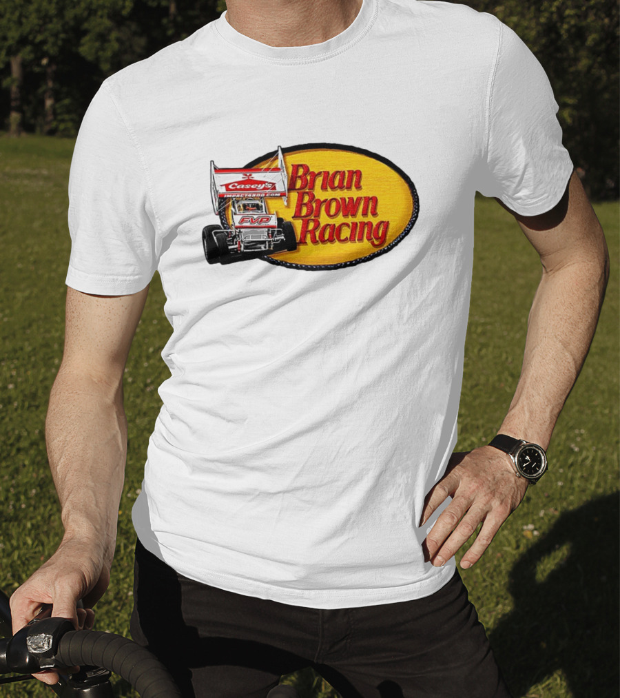 Brian Brown Racing Casey's FVP Sprint Car Racing T-Shirt