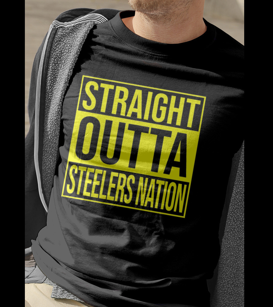 Straight Outta Steelers Nation T-Shirt