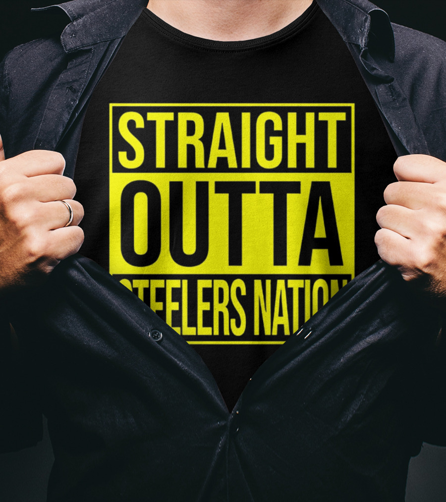 Straight Outta Steelers Nation T-Shirt