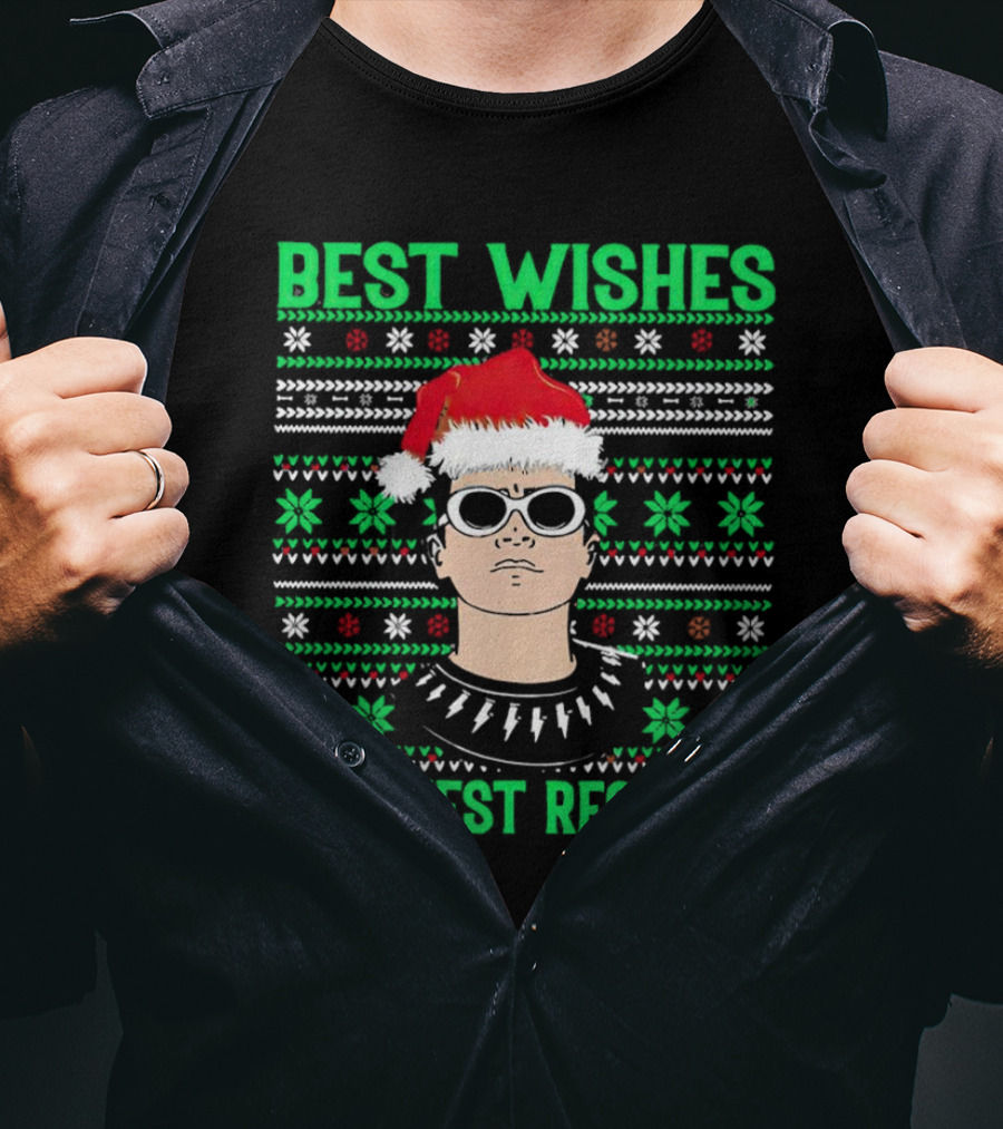 Best Wishes Warmest Regards David Rose Christmas T-Shirt