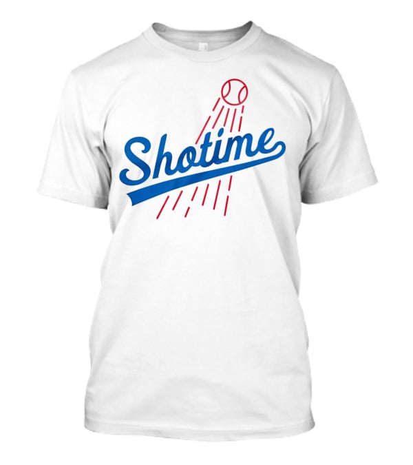 Shotime Baseball Dodgers Los Angeles T-Shirt
