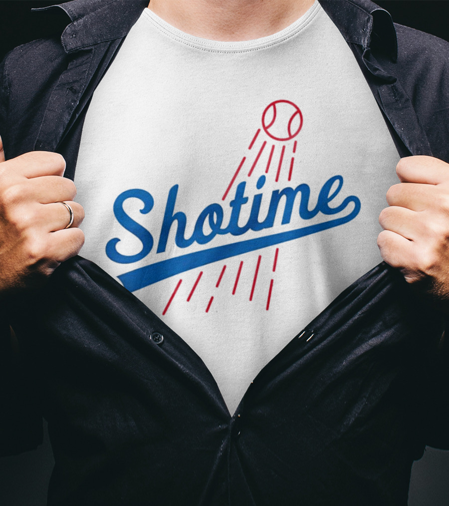 Shotime Baseball Dodgers Los Angeles T-Shirt