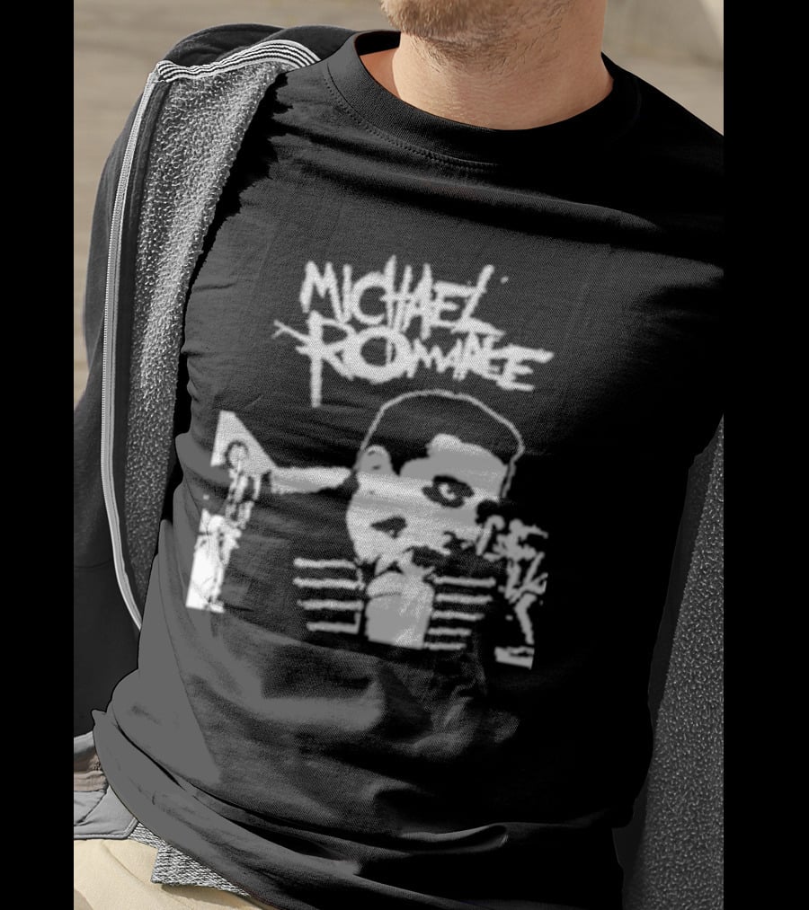 Michael Romance Crustin Beiber Emo Band T-Shirt