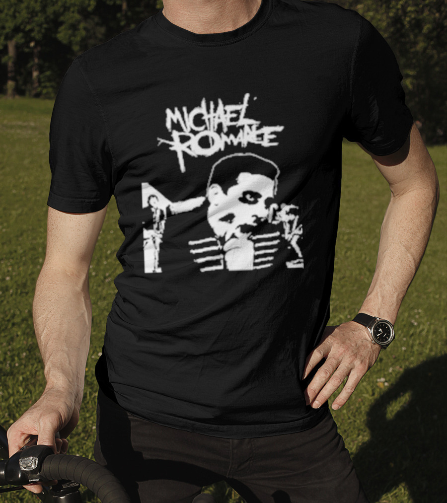 Michael Romance Crustin Beiber Emo Band T-Shirt