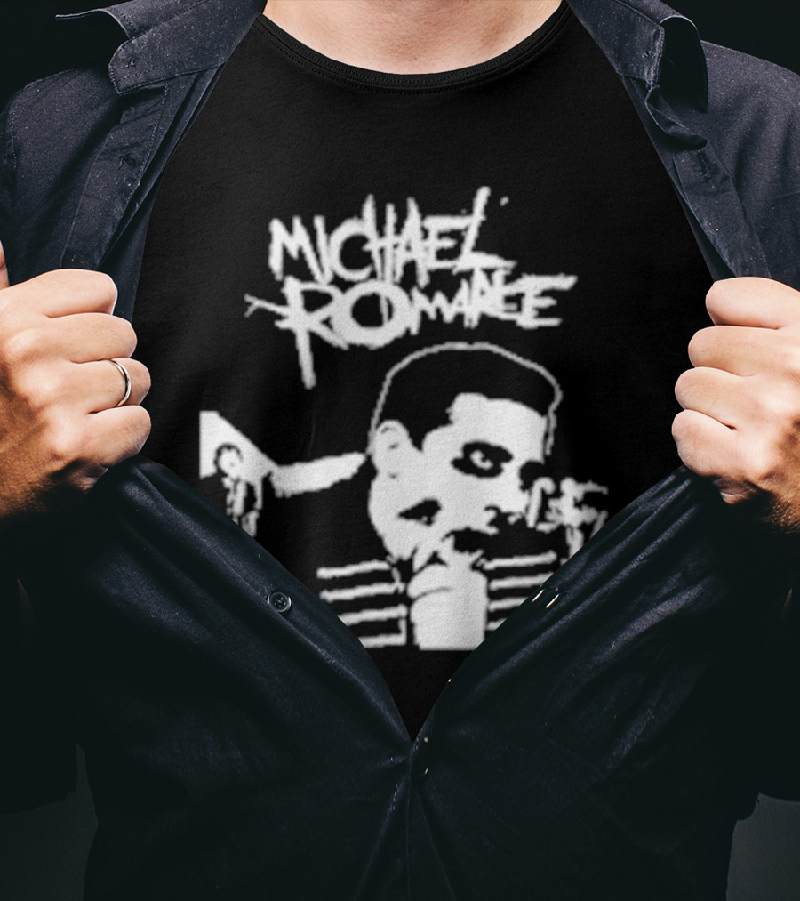 Michael Romance Crustin Beiber Emo Band T-Shirt