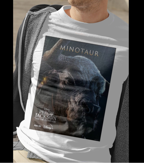 Minotaur Disney Percy Jackson And The Olympians Dec 20 Disney+ T-Shirt