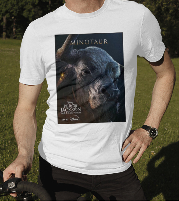 Minotaur Disney Percy Jackson And The Olympians Dec 20 Disney+ T-Shirt