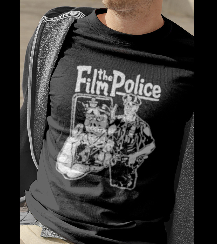 Punkwithacamera Film The Police Olafh Ace Officer Sketch T-Shirt