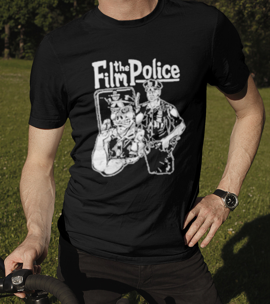 Punkwithacamera Film The Police Olafh Ace Officer Sketch T-Shirt