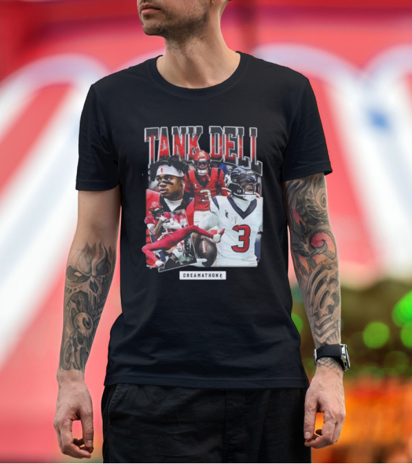Premium T-Shirt: Tank Dell Dreamathon Football Montage T-Shirt Tank Dell Dreamathon Football Montage T-Shirt