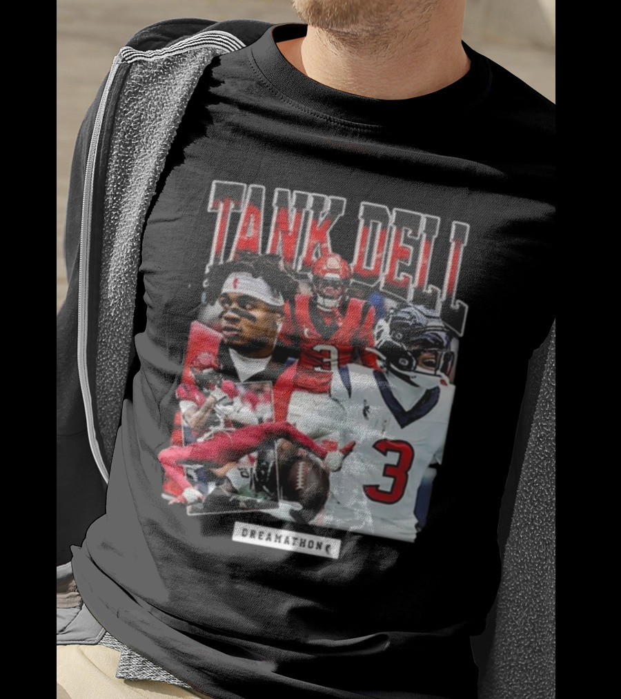 Tank Dell Dreamathon Football Montage T-Shirt
