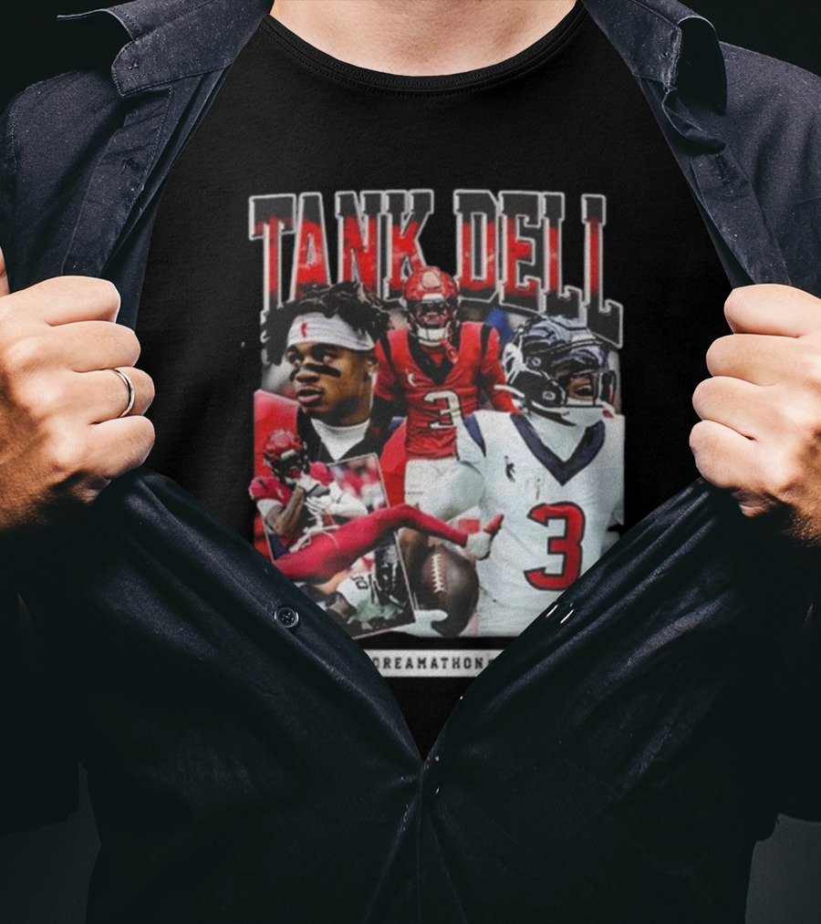 Tank Dell Dreamathon Football Montage T-Shirt