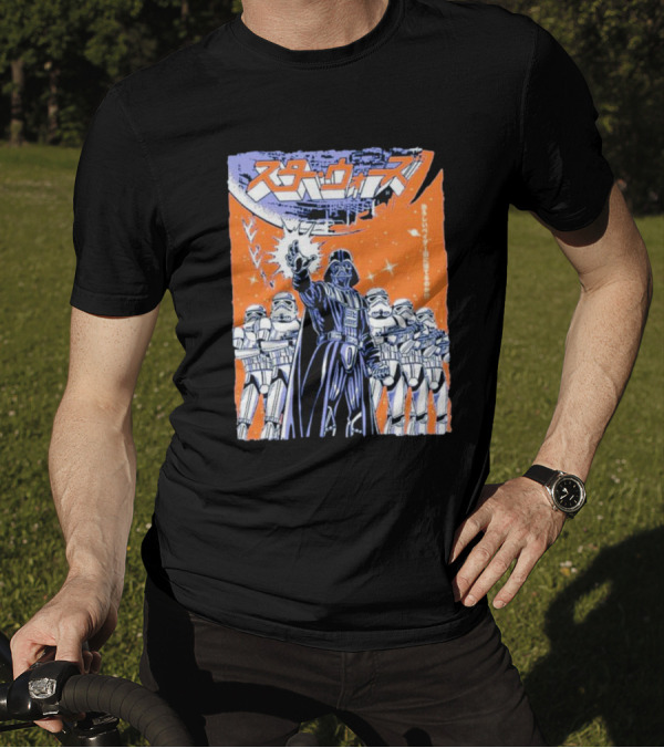 Vader Star Wars Japanese Stormtrooper Ensemble T-Shirt