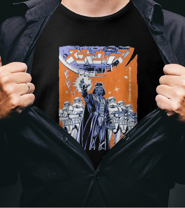 Vader Star Wars Japanese Stormtrooper Ensemble T-Shirt