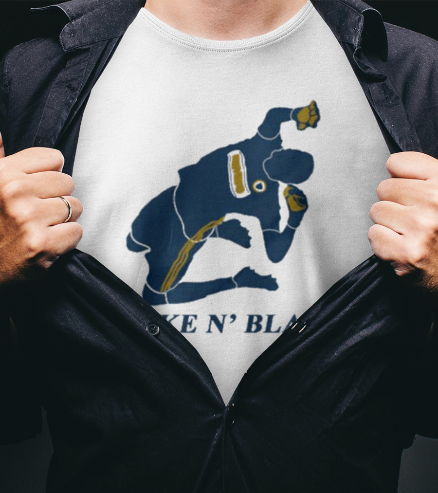 WAKE N' BLAKE Sports Jogging Exercise T-Shirt