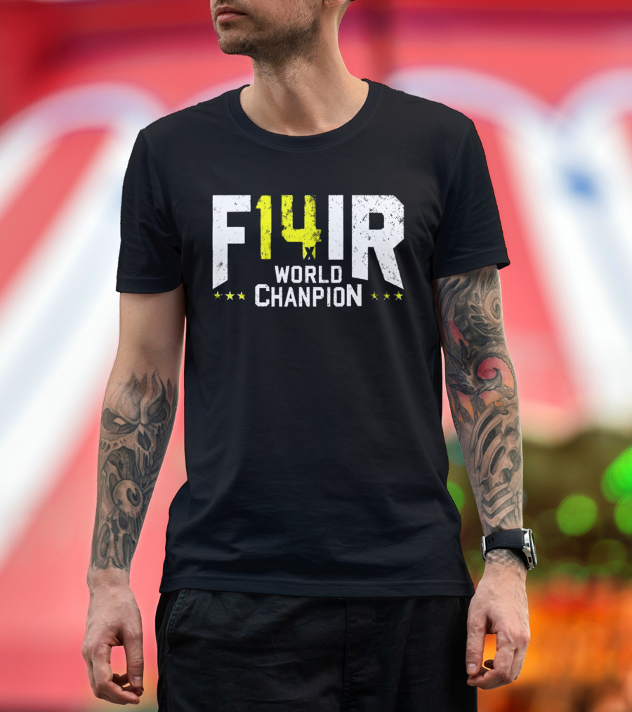F14IR World Champion 14X Star T-Shirt
