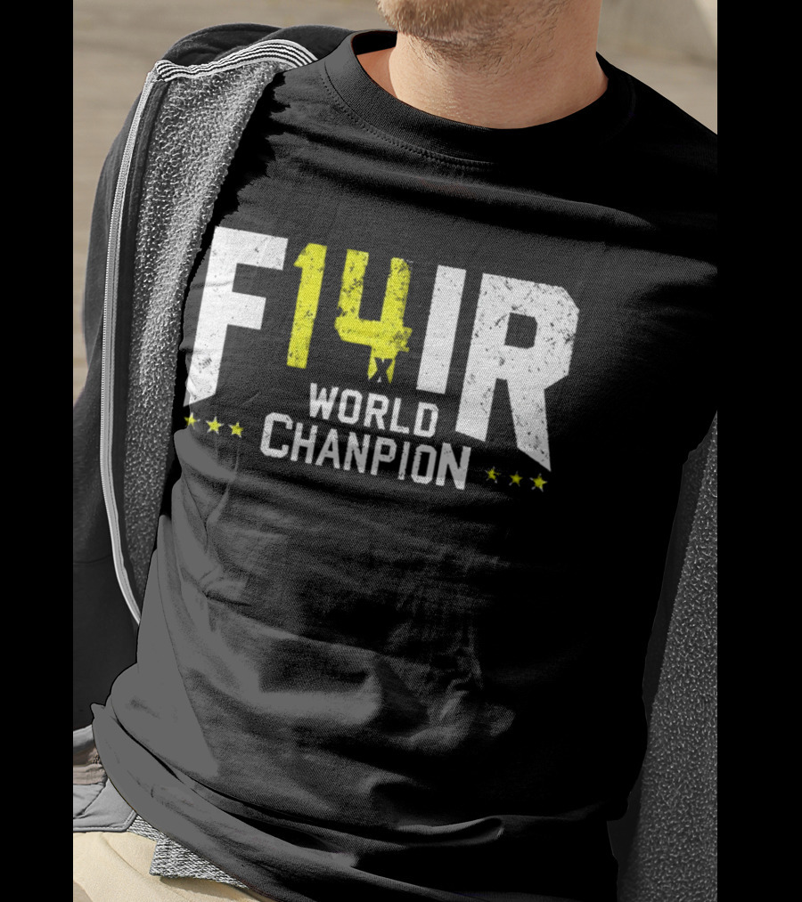 F14IR World Champion 14X Star T-Shirt