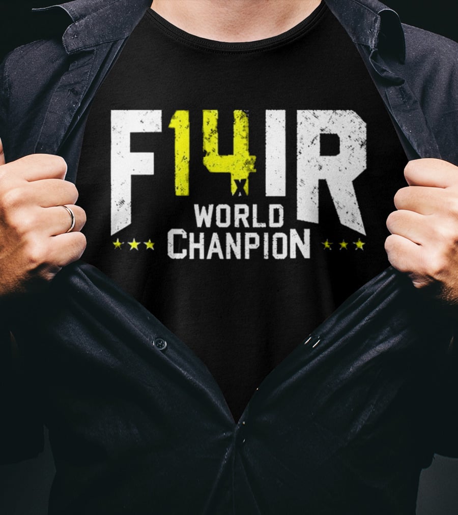 F14IR World Champion 14X Star T-Shirt