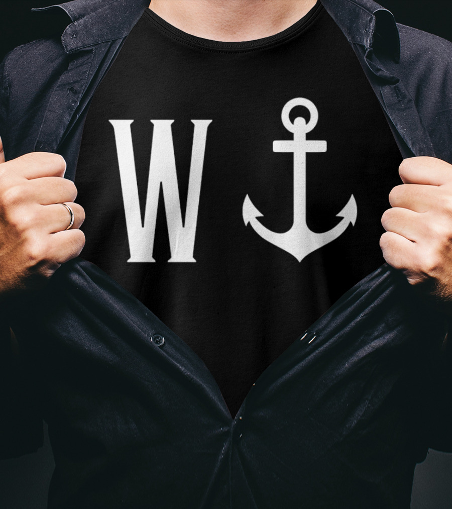 W Nautical Anchor T-Shirt