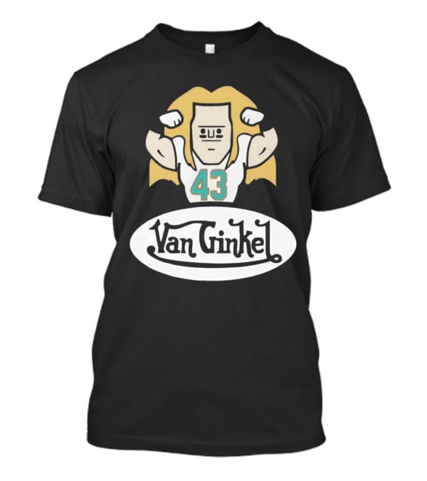 Van Ginkel 43 Cartoon Character With Muscles T-Shirt