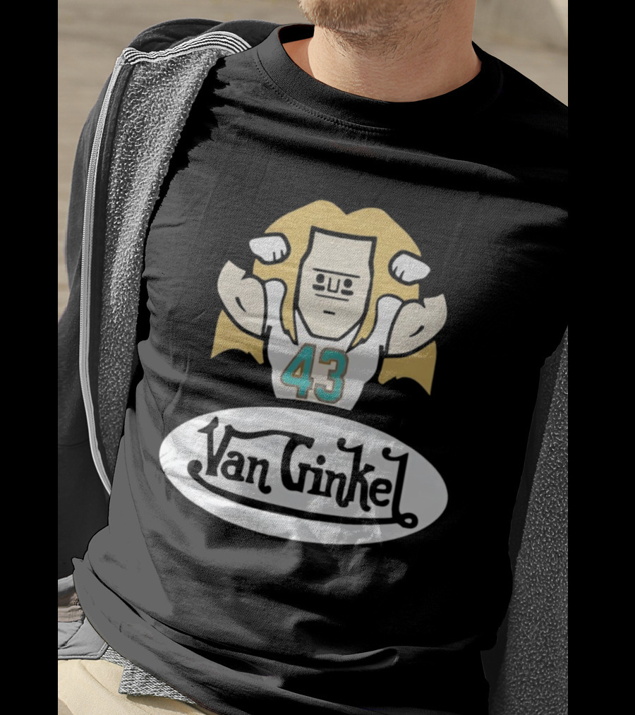 Van Ginkel 43 Cartoon Character With Muscles T-Shirt