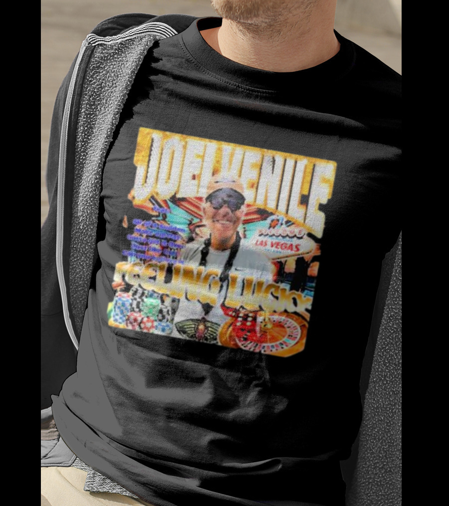 Joelvenile Feeling Lucky Las Vegas Casino Roulette T-Shirt