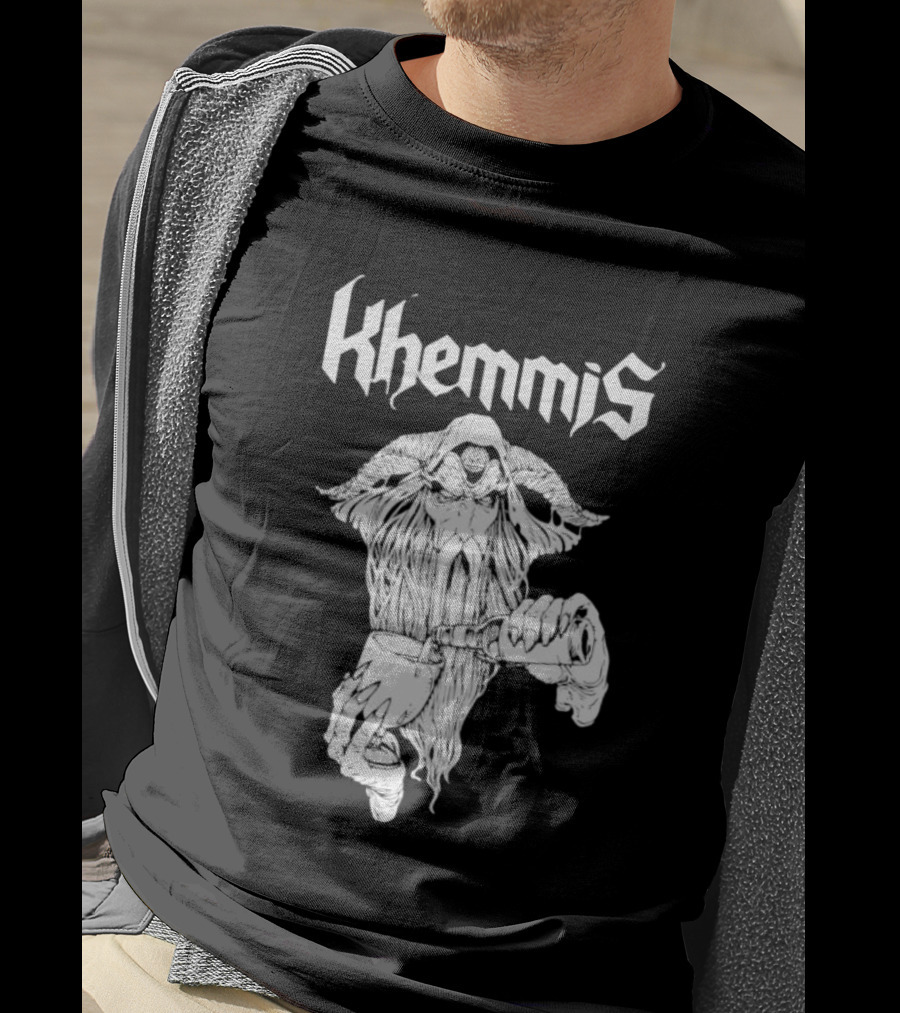 Khemmis Beer Wizard Goat-Pouring T-Shirt