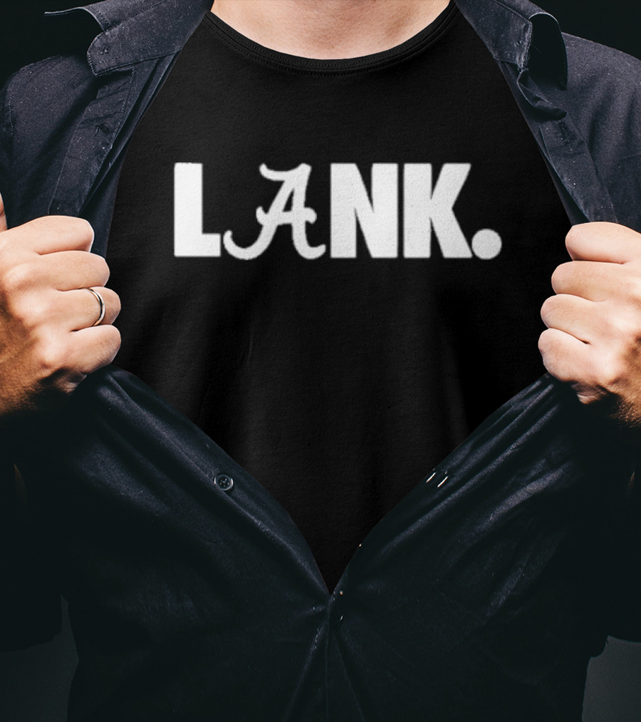 LANK Alabama Crimson Tide Inspired Typography T-Shirt