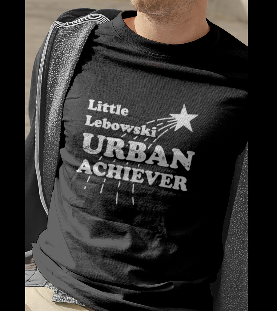 Little Lebowski Urban Achievers Star Shooting Star Motif T-Shirt