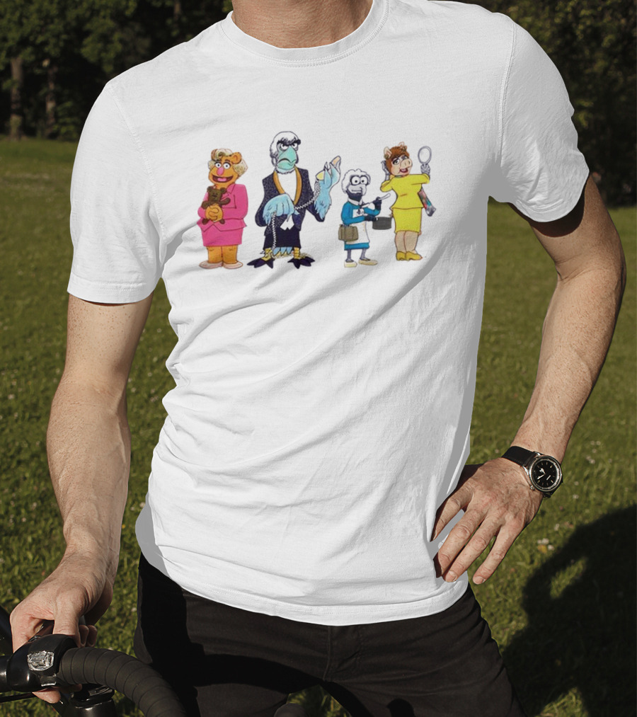 Golden Girls Muppets Characters Mashup T-Shirt